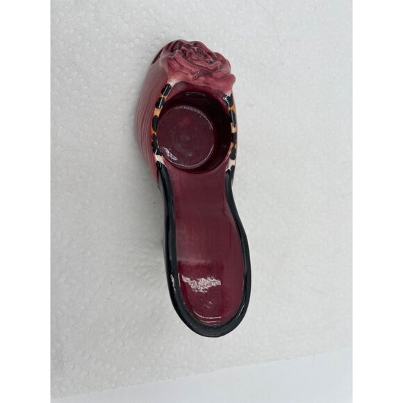 Ceramic High Heel Shoe Shaped Trinket Holder / votive By Home Interiors With Ros - Picture 7 of 7